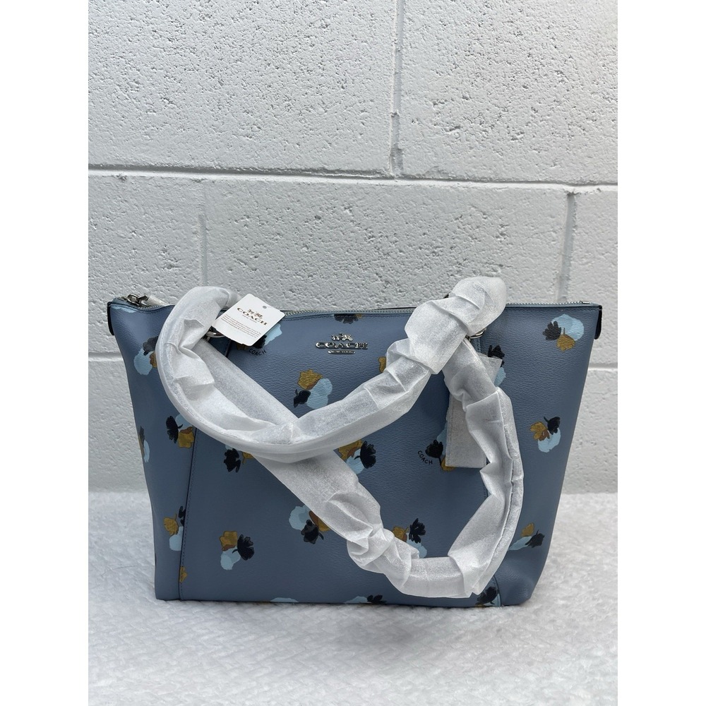 Coach‎ Women's Ava Tote In Field Floral Print Coated Canvass Bag NWT - Picture 8 of 9